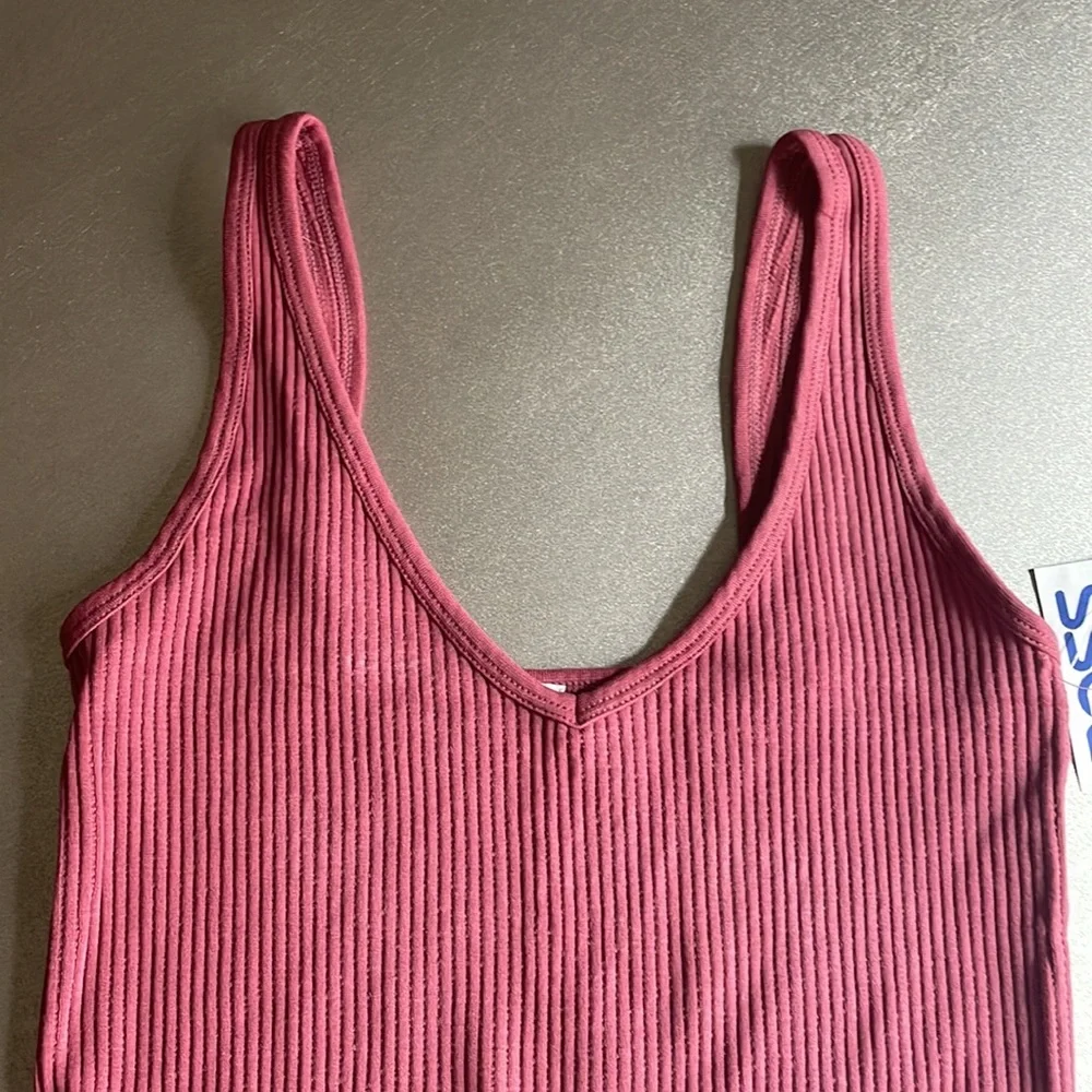 5 for $25 💴Mauve body suit with snaps - Picture 2 of 6